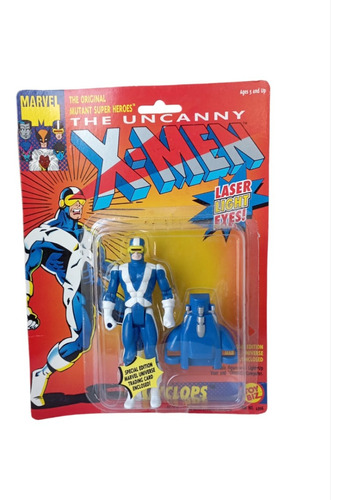  Toybiz Marvel X-men Cyclops Laser Light 1991 Blister Dañado