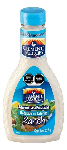 Aderezo Para Ensaladas Reducido En Calorias Ranch 237 G