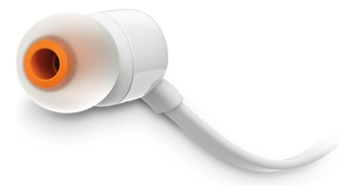 Auriculares Jbl Tune 110 Blanco Con Micrófono