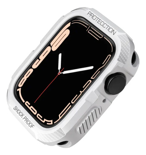 Case Funda Protector Tpu 360 Para Apple Watch 42, 44, 45mm