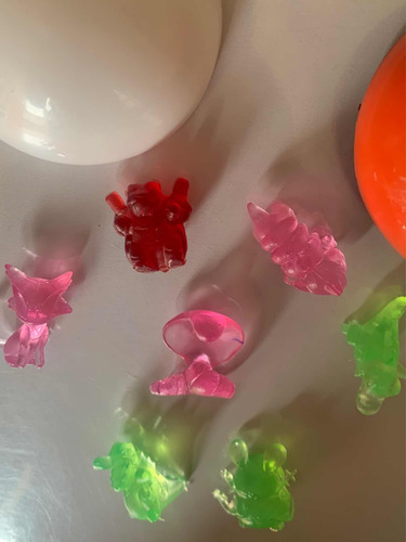 Lote De 7 Mini Figuras Pokemon Bootleg Con Pokebola (Usado)