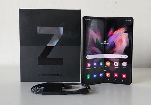 Samsung Galaxy Z Fold 3 5g 256 Gb En Caja + Cable