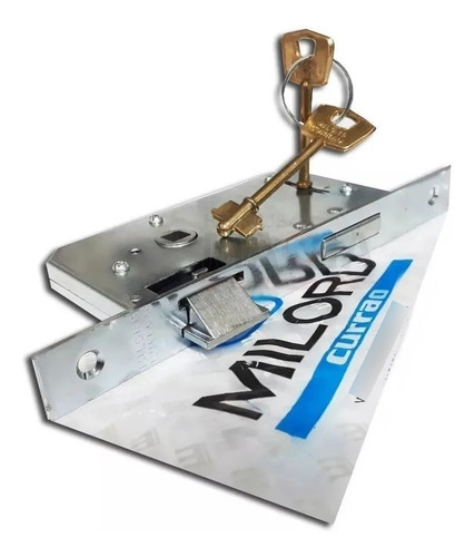Cerradura Milord Currao 405 Simil Prive 207 Kallay 4005 1025 Color Zincado Azul