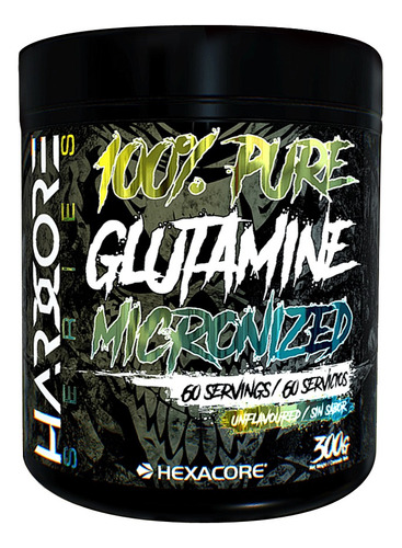 100% Pure Glutamine Micronized - Hexacore