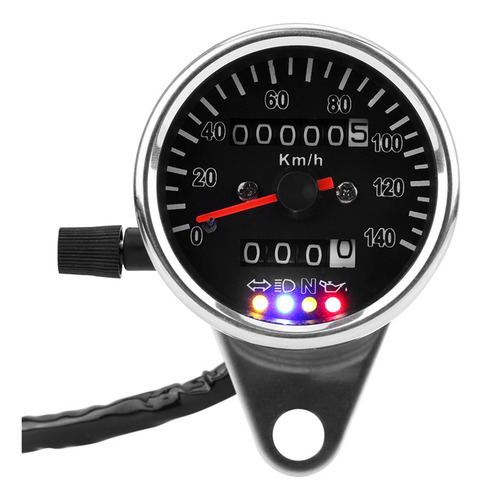 Cuentakilómetros Speedometer Motorcycle Racer 140 Km/h Cafe