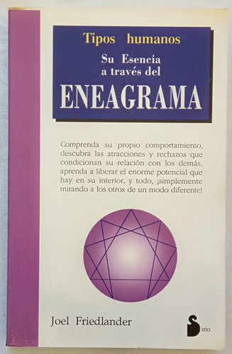 Eneagrama Tipos Humanos Su Esencia Joel Friedlander Libro