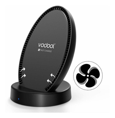 Vodool Qi Cargador Inalambrico Para iPhone 8 Plus Samsung