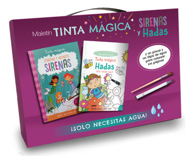 Libro Tinta Magica Maletin Sirenas Y Hadas - Lott, Amanda