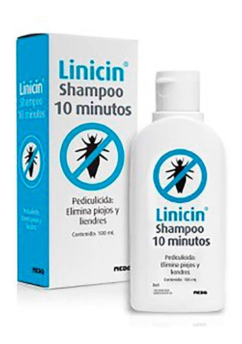 Shampoo Para Piojos Linicin 10 Minutos 100ml