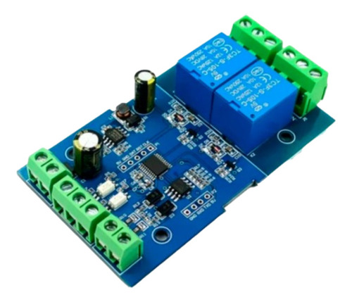 Modulo Rele De 2 Canales Rs485/ttl De 7-24v