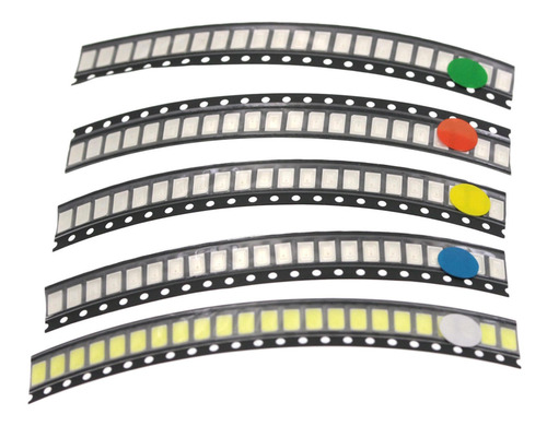 100 Pacote De 0.5w 3v High Power Led Smd Cob Chip Luzes 5730