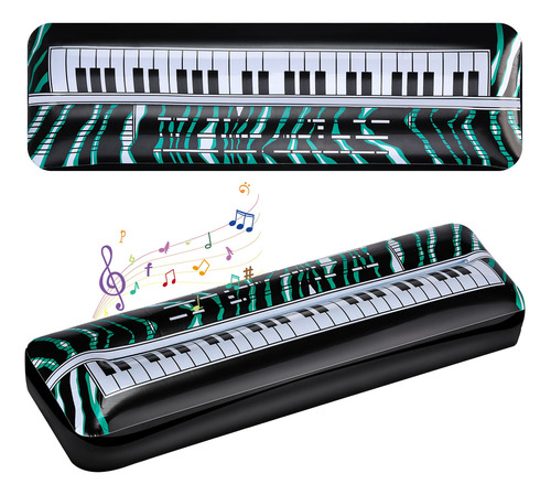 2 Piezas De Teclado Inflable, Juguetes De Estrella De Rock,