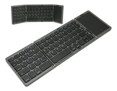 Teclado Plegable Touchpad Bluetooth Ios Android Windows