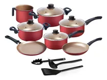 Comprar Conjunto De Panelas Marpal 10 Pçs Teflon Diversas Cores 