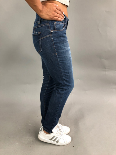 Jeans Evermore De Color Azul Xs (Usado)