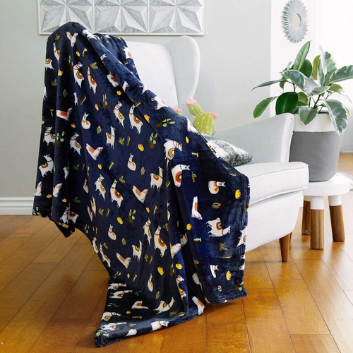  Velvet Plush Home Fleece Throw Blanket For Couch Sofa ...