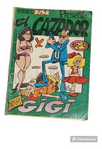 Cómic Videorisa El Cazador Gigi#74