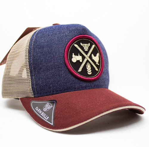 Bone Farm Bulls 6 Gomos Original American Longhorn Trucker Telinha - Envio Imediato!