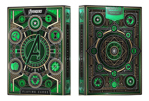 Baralho Avengers Red Edition E Avengers Green Edition