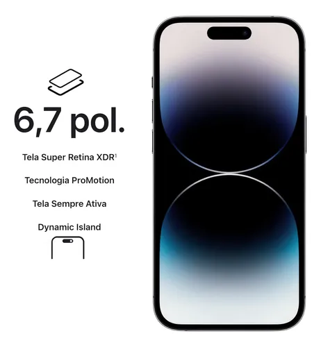 Apple Iphone 14 Pro Max (128 Gb) Preto Envio Imediato Sp Top (Novo