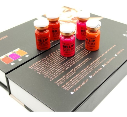 Imagen 3 de 7 de Bb Lips Serum Dr Lan Frost Set Completo 5 Ampollas Santiago