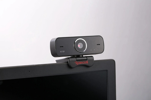 Imagen 2 de 6 de Webcam Redragon Gw600 Fobos Pc 720p Stream Zoom Camara Web