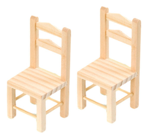 Modelo De Silla De Casa De Muñecas 1/12 Piezas Para Niños [u