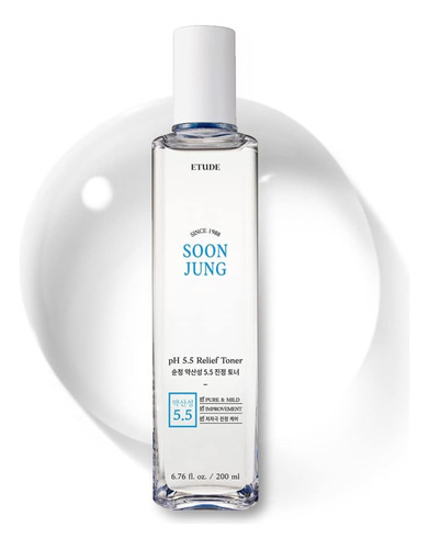 Tonico Etude House Soon Jung 5.5 Ph De 200ml