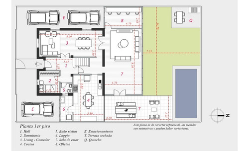 Imagen 7 de 20 de Terreno 358m2, 4d Más Estar, Y Piscina(echeñique)