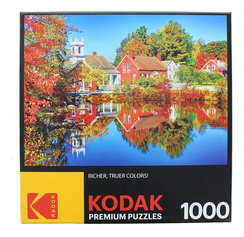 Kodak Premium Puzzles 1000 Piezas - Otoño En Harrisville New