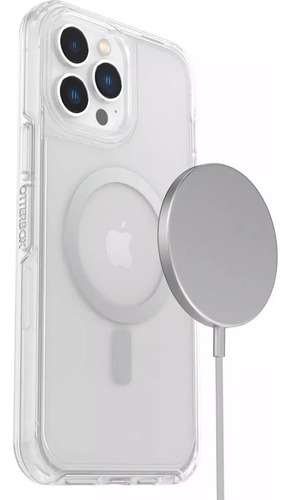 Capa Otterbox Symmetry com Magsafe para iPhone 13 13 Promax Design Name iPhone 13 Pro, cor transparente