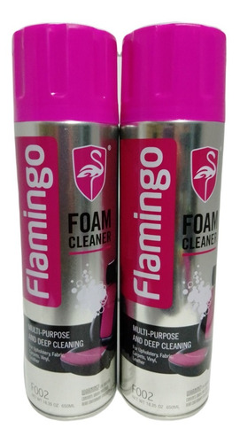 Limpiador De Tapiceria Multiproposito Flamingo Spray 660ml