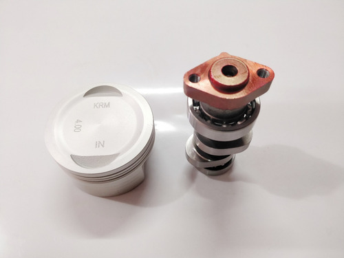 Imagem 4 de 7 de Pistão 4mm Kmp Premium + Comando 6.4/6.2 P/titan/bros 150