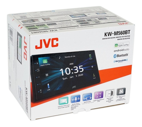 Estéreo Jvc Kw-m560bt