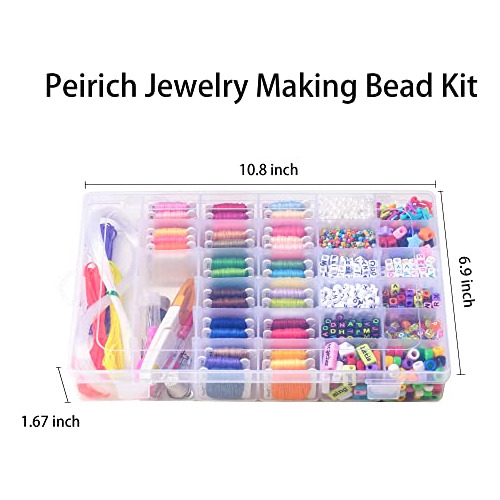 Kit Hacer Pulseras De Amistad, Incluye Hilo De Bordar D...