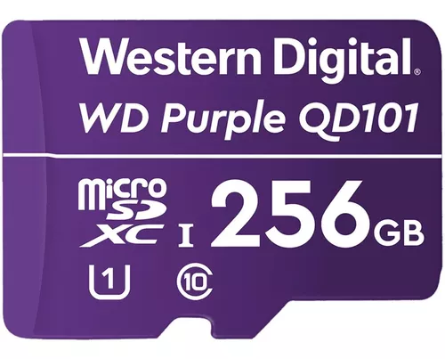 Memoria Micro Sd 256gb Western Digital Videovigilancia