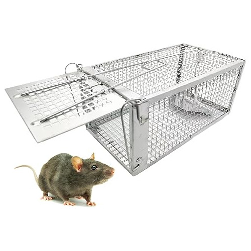 Humane Mouse Trap, Rat Cage Trap Suitable For Capturing...