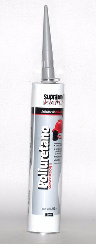 Cartucho Sellador Poliuretano Suprabond 310 Ml Color Gris