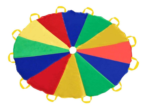Juega En Paracaídas Rainbow Parachute Ligero, Plegable, Con