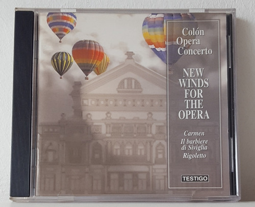 Colón Opera Concerto - New Winds For The Opera Cd 
