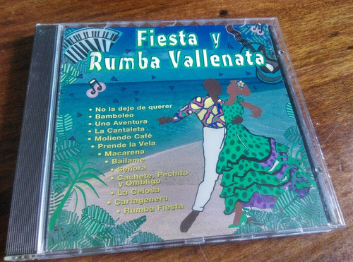 Cd Fiesta Y Rumba Vallenata-ljp
