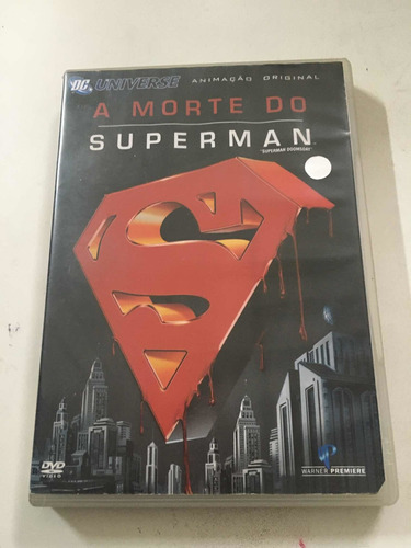 A Morte Do Superman Dvd Original Usado Dublado
