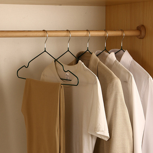 40 Ganchos De Plástico Resistentes For Ropa, Perchas De