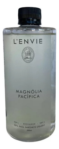Refil Sabonete Líquido Magnólia Pacífica 500ml Lenvie