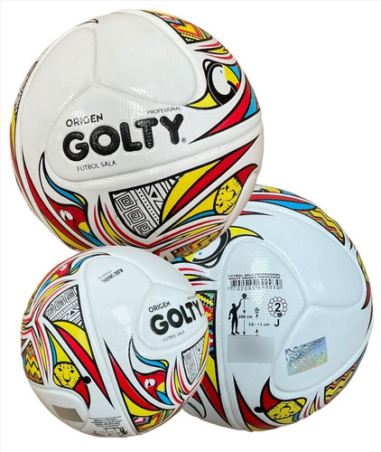 Balón Futsala Golty Origen Profesional Termotech