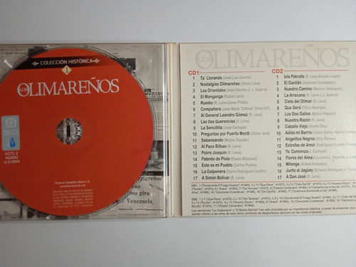 Imagen 2 de 3 de Los Olimareños Coleccion Historica Cd Musica Original (2 Cd)