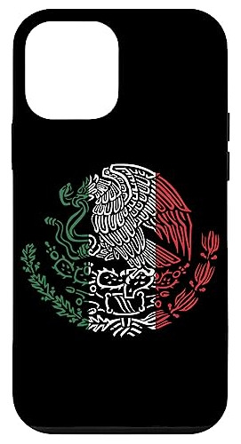 Funda Para iPhone 12 Mini Mexican Eagle Plastico-02