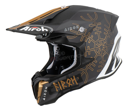 Casco Cross Airoh Vikingo Twist 2 Sword Enduro Motocross Cut