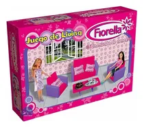 Comprar Juego De Living Para Muñecas Fiorella (sin Muñecas)
