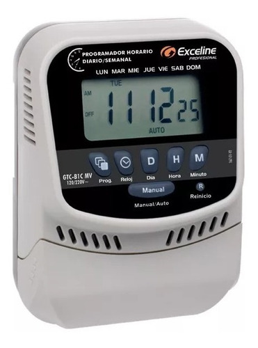 Programador Horario Digital Cargas Electricas Exceline